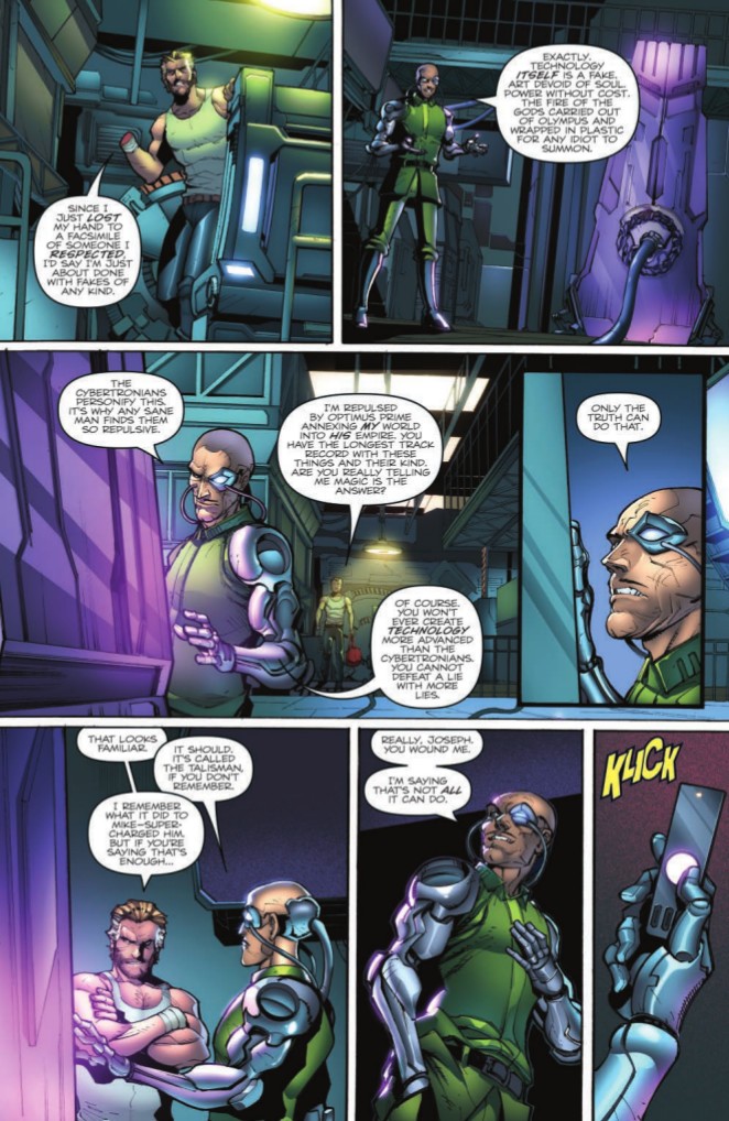 Transformers News: Full Preview for IDW Hasbro Universe First Strike TPB