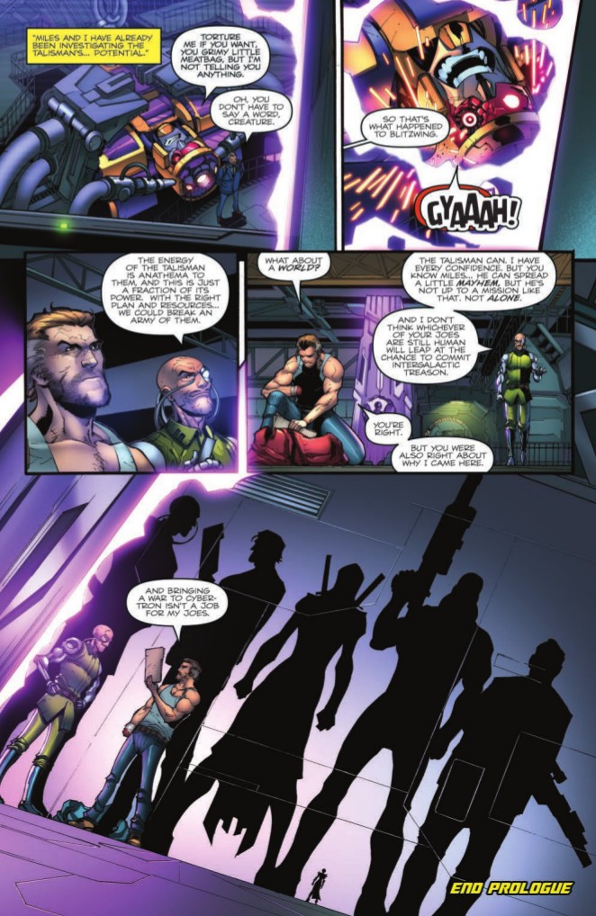 Transformers News: Full Preview for IDW Hasbro Universe First Strike TPB