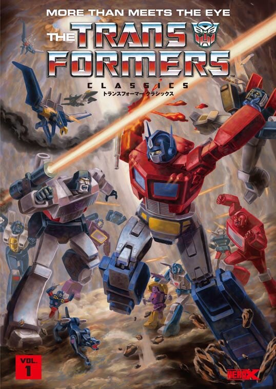 Transformers News: Cover Reveal for Hero-X Transformers Classics 1 in Japanese Translation, by Oshima Yuki