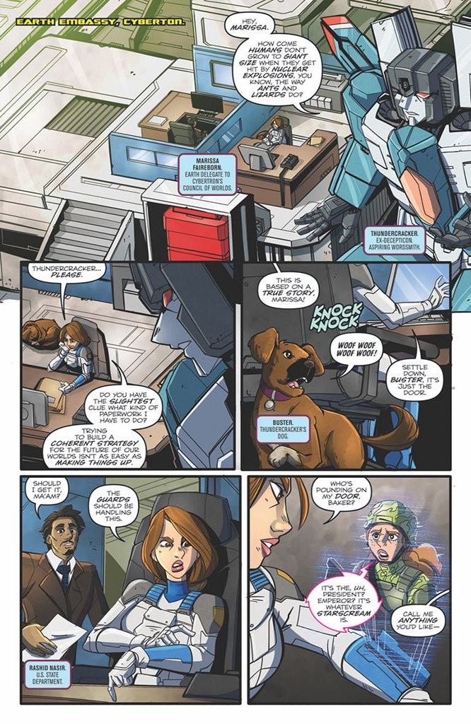 Transformers News: iTunes Preview for IDW Transformers Optimus Prime Annual - Starscream: The Movie