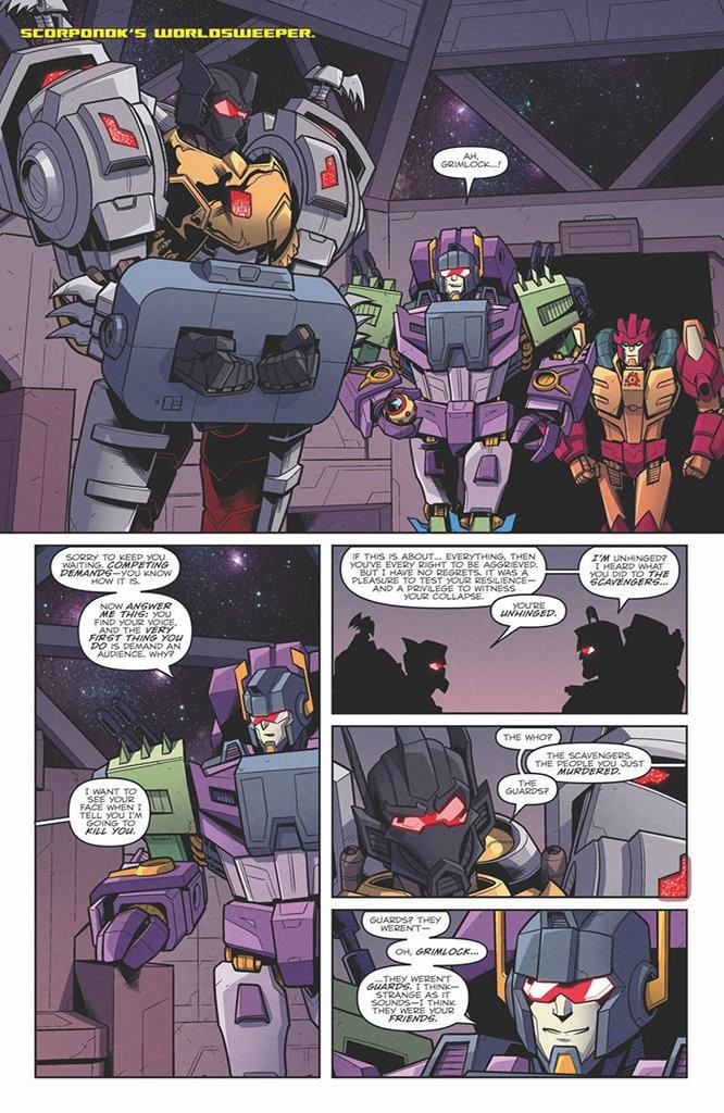 Transformers News: iTunes Preview for IDW Transformers: Lost Light #15