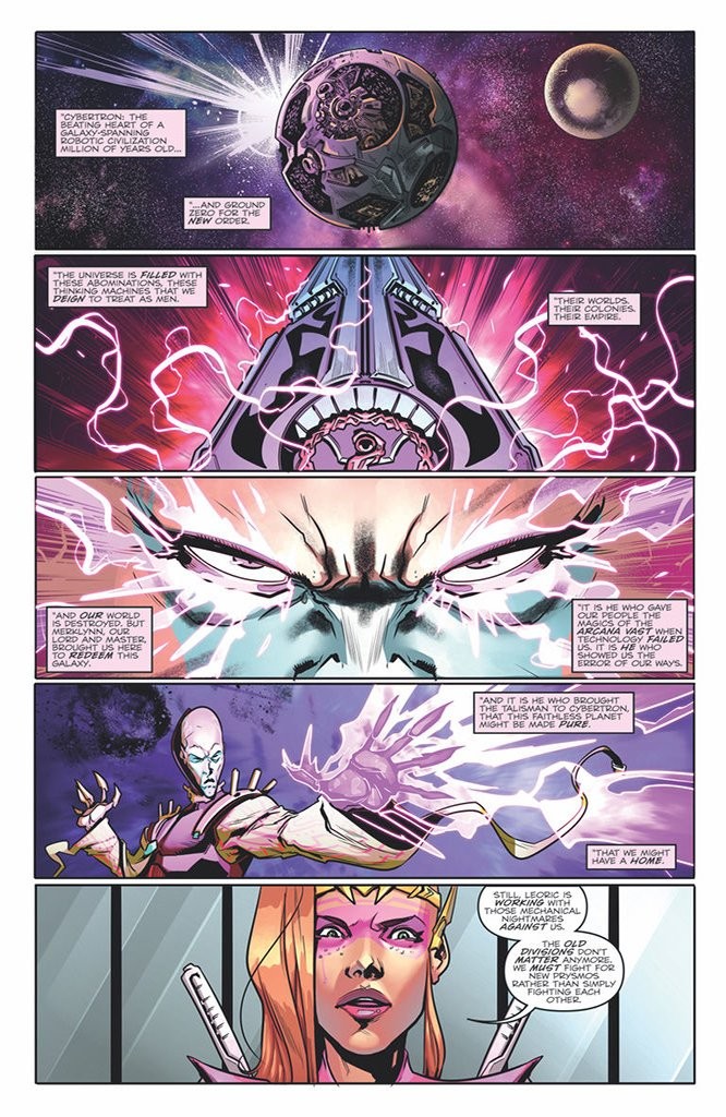 Transformers News: iTunes Preview for IDW Transformers vs Visionaries #3