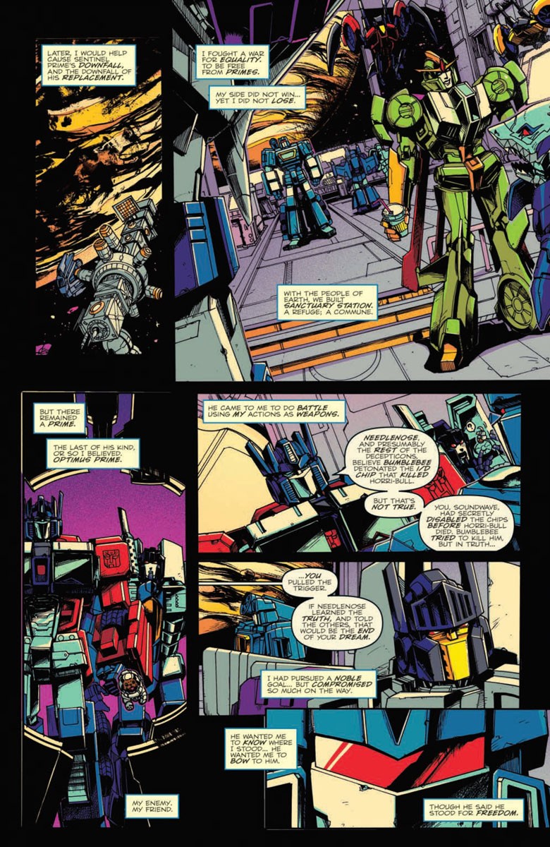 Transformers News: Full Preview for IDW Transformers Optimus Prime #16
