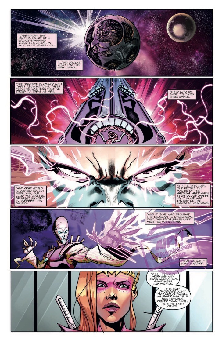 Transformers News: Full Preview for IDW Transformers vs Visionaries #3
