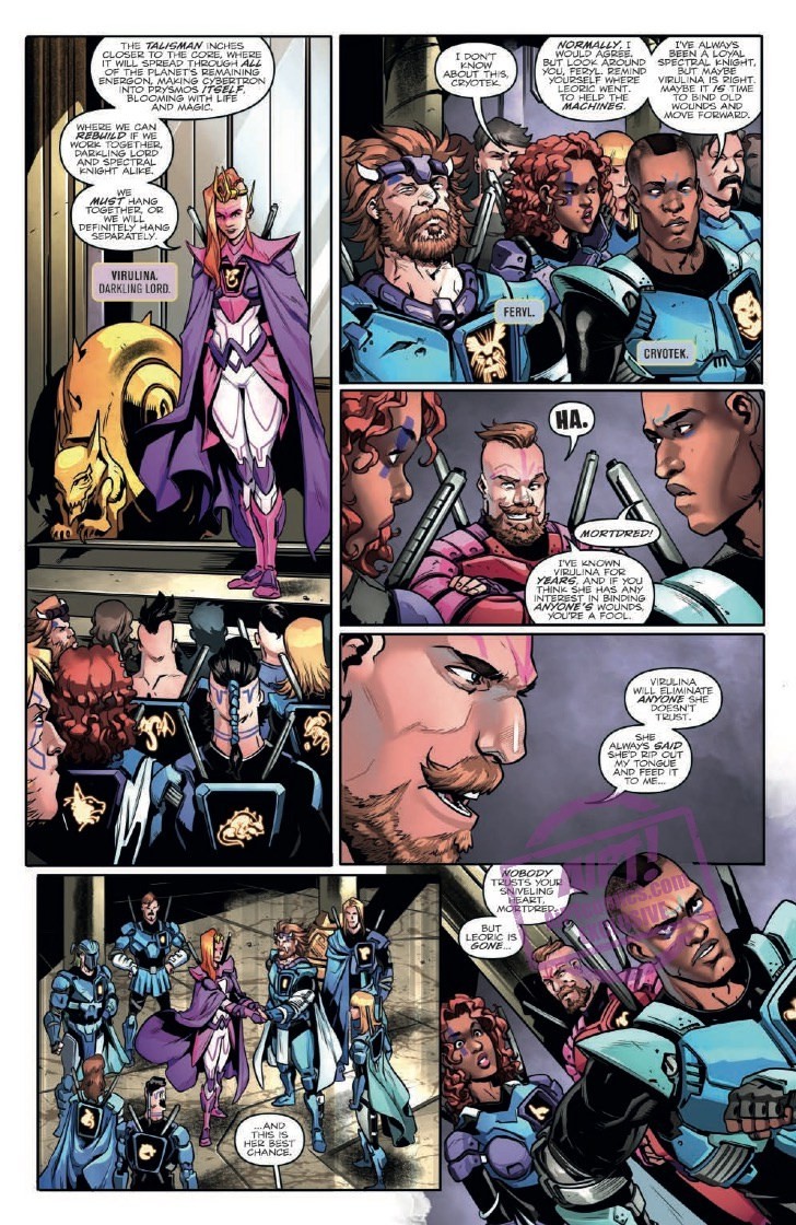 Transformers News: Full Preview for IDW Transformers vs Visionaries #3