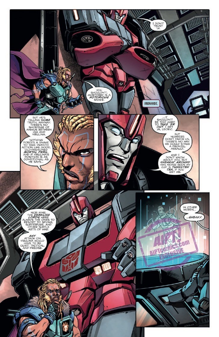 Transformers News: Full Preview for IDW Transformers vs Visionaries #3