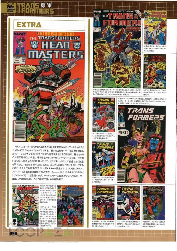 Transformers News: More Info on Hero-X Japanese Release of Classic Marvel Transformers Comics
