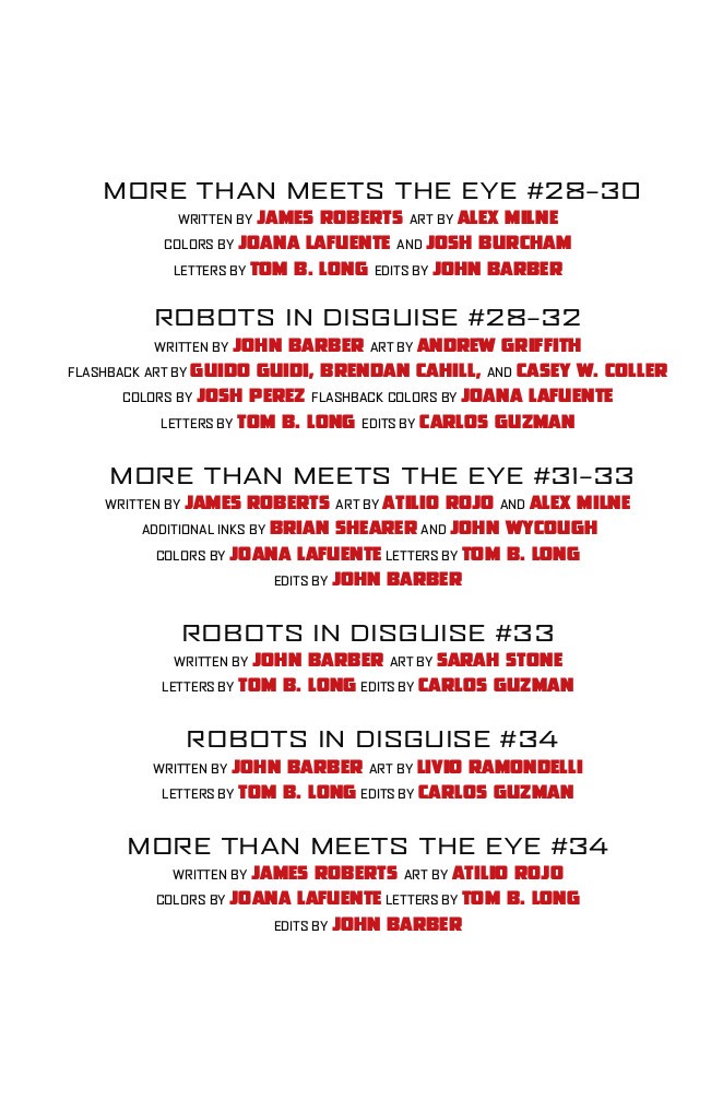 Transformers News: Full Preview for Transformers: IDW Collection Phase Two, Volume 7