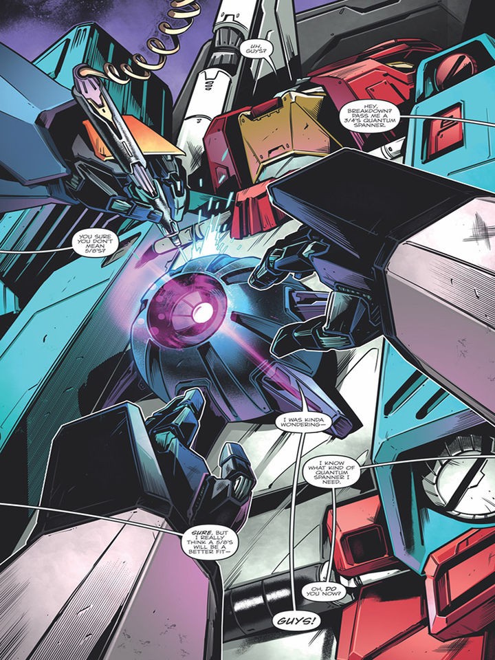 Transformers News: iTunes Preview for IDW Transformers vs Visionaries #4