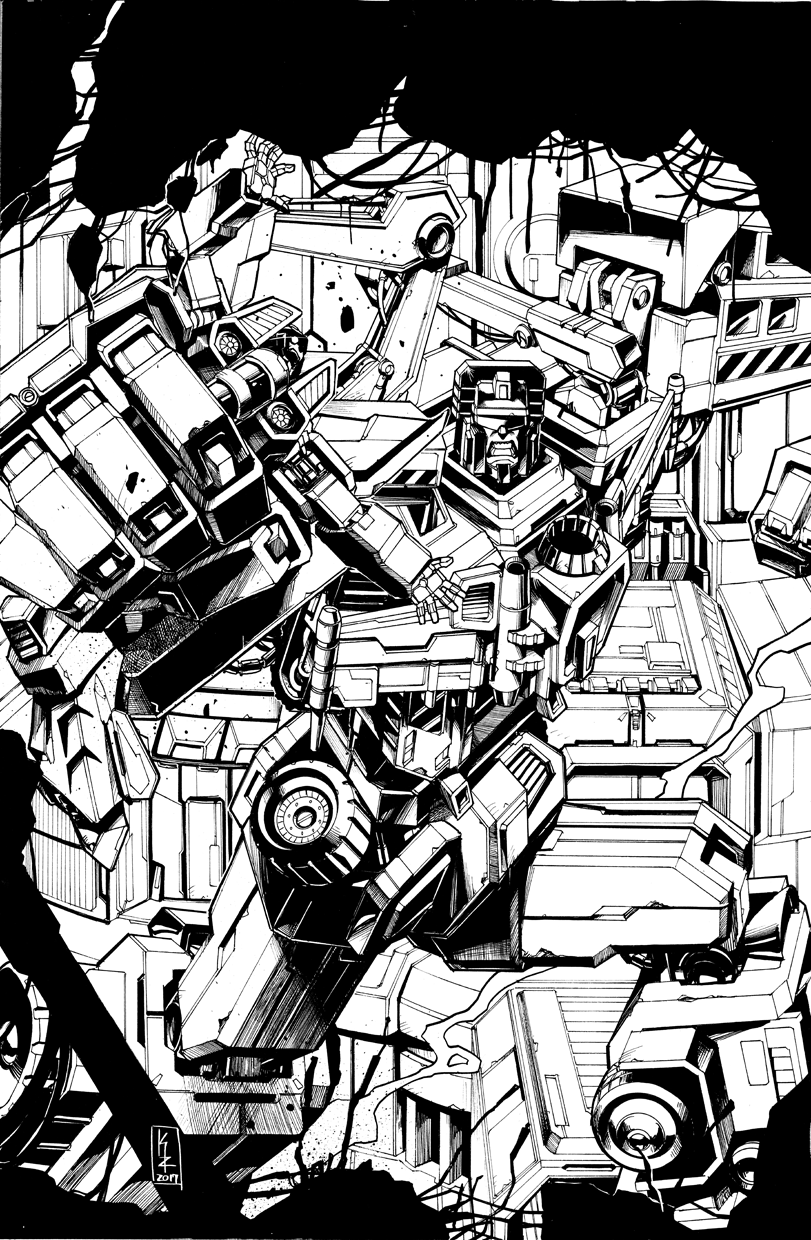 Transformers News: Variant Covers for IDW Transformers Optimus Prime #17 and #18 by Zama / Burcham