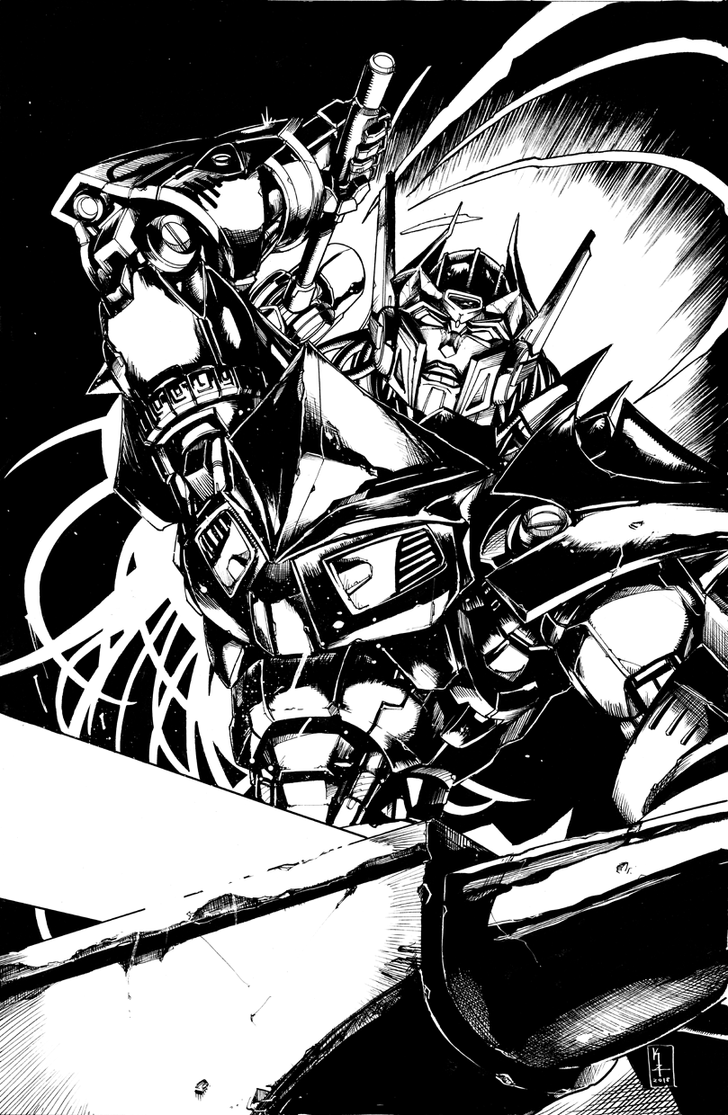 Transformers News: Variant Covers for IDW Transformers Optimus Prime #17 and #18 by Zama / Burcham