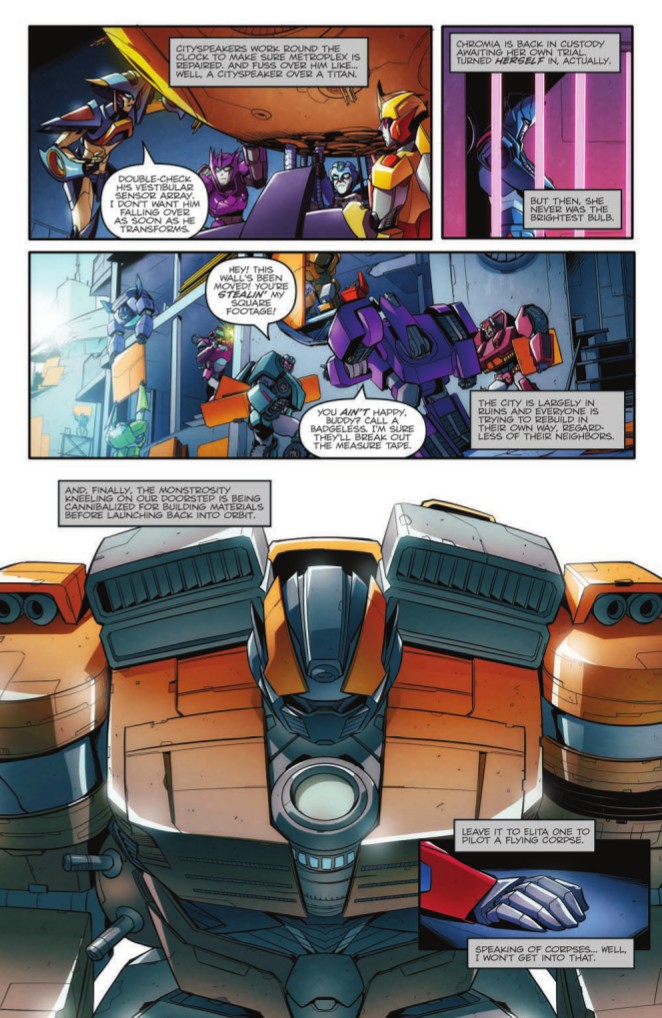 Transformers News: Full Preview for IDW Transformers: Till All Are One Volume 3 TPB
