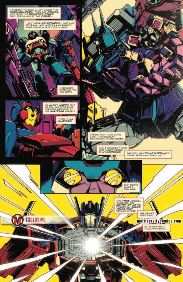 Transformers News: Full Preview for IDW Transformers Optimus Prime #17
