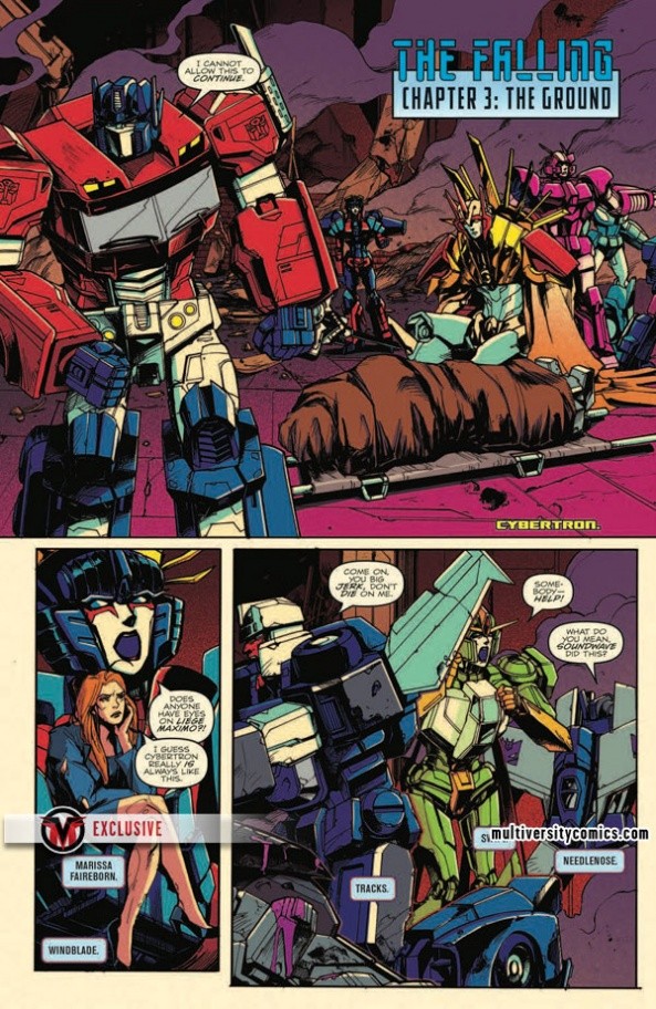 Transformers News: Full Preview for IDW Transformers Optimus Prime #17