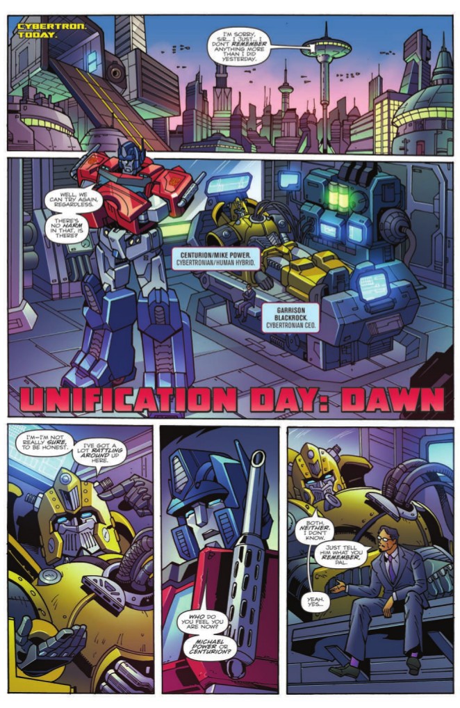 Full Preview of IDW Transformers Optimus Prime TPB Volume 3