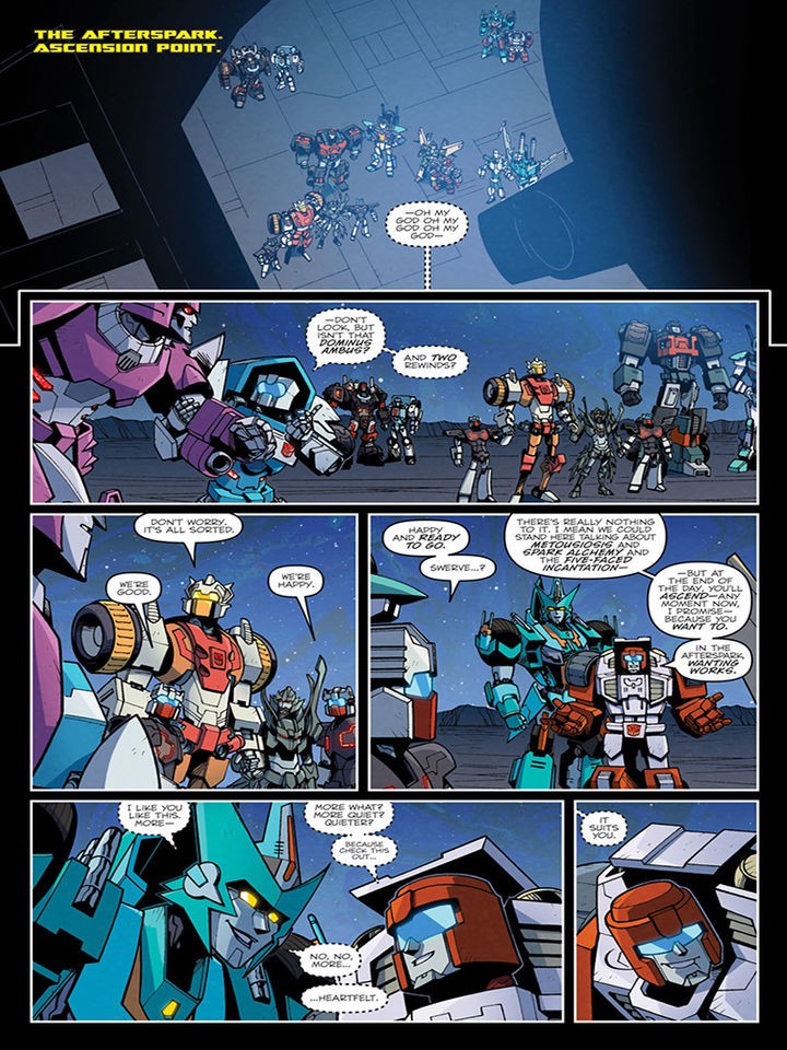 Transformers News: iTunes Preview for IDW Transformers: Lost Light #18