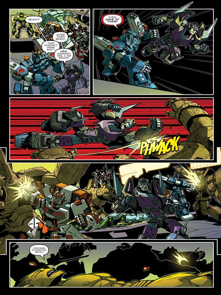 Transformers News: iTunes Preview for IDW Transformers: Lost Light #18