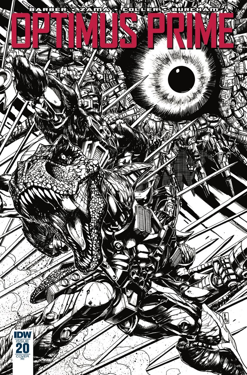 Transformers News: Variant Cover Art for IDW Transformers Optimus Prime #20 by Kei Zama