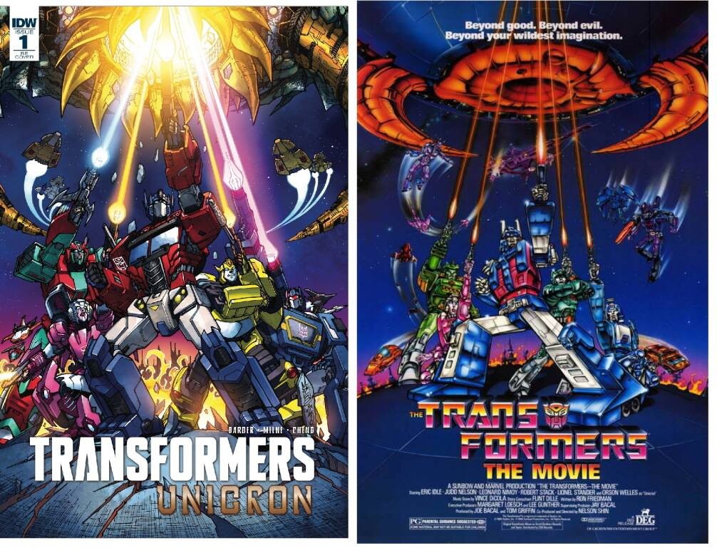 Transformers News: Exclusive Variant Cover for IDW Transformers: Unicron #1 by Milne and Perez