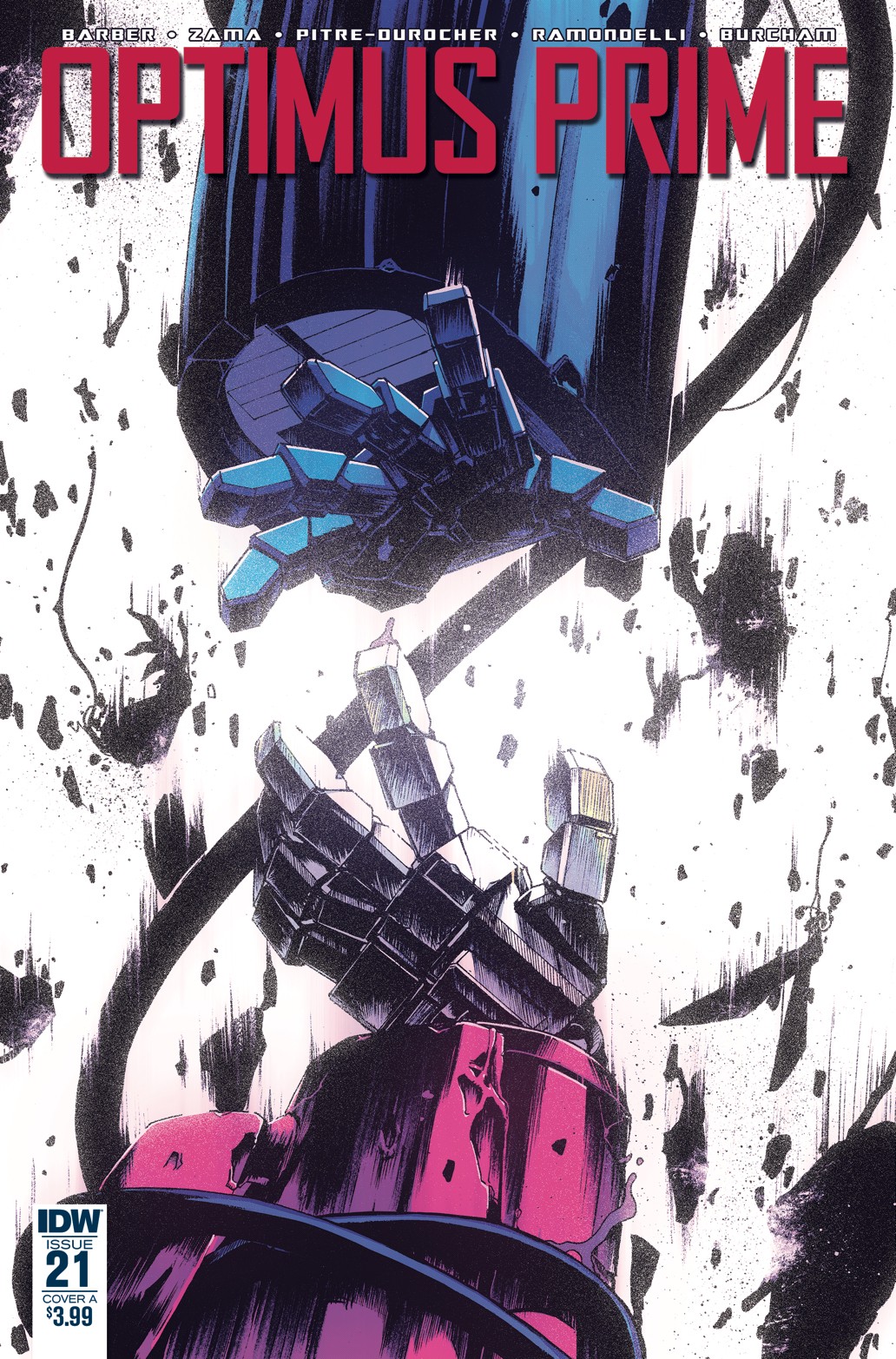 Transformers News: Variant Cover art for IDW Transformers Optimus Prime #21 by Kei Zama & Josh Burcham