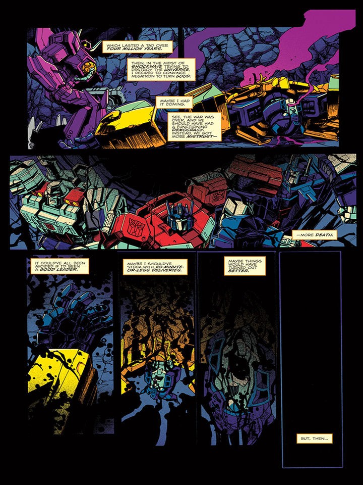 Transformers News: iTunes Preview for IDW Transformers Optimus Prime #20