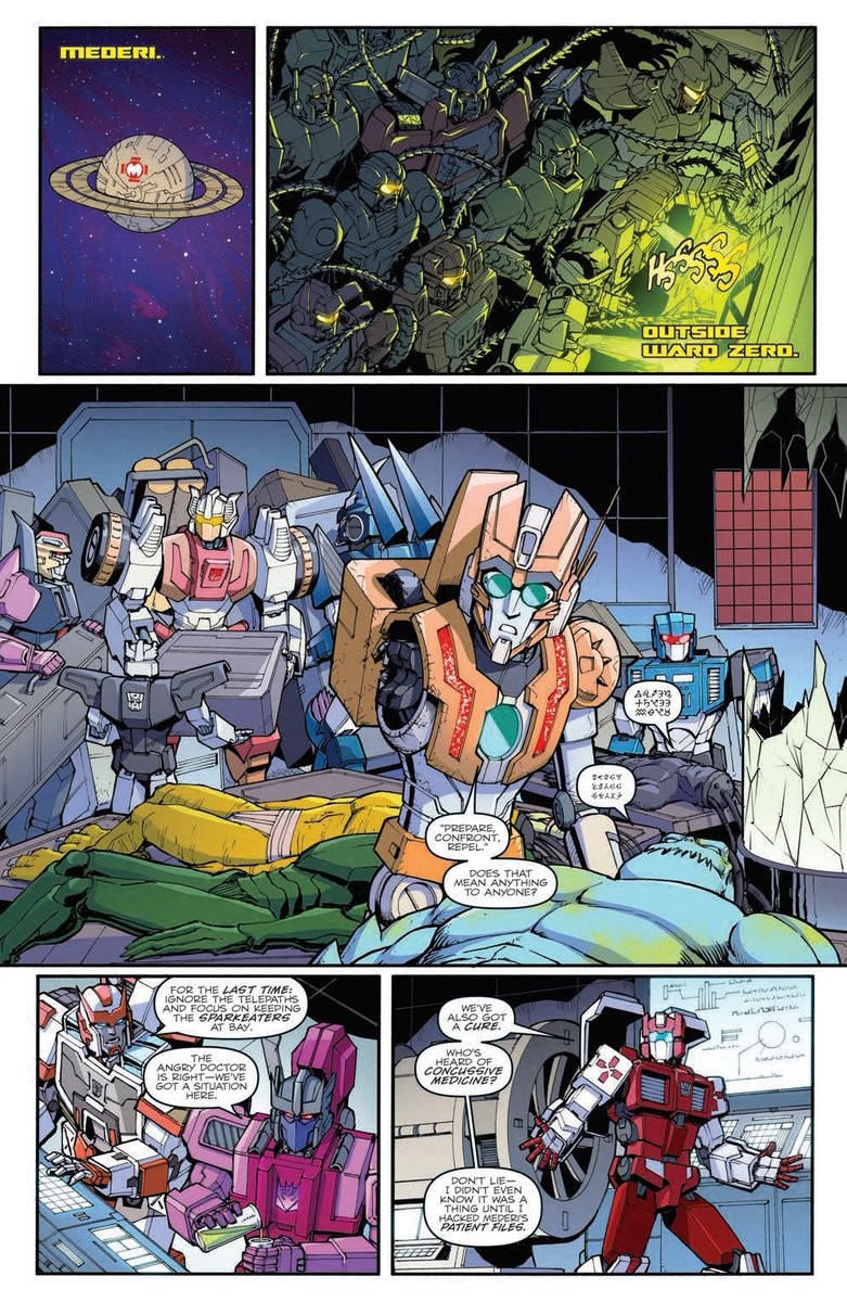 Transformers News: Preview for IDW Transformers: Lost Light #20
