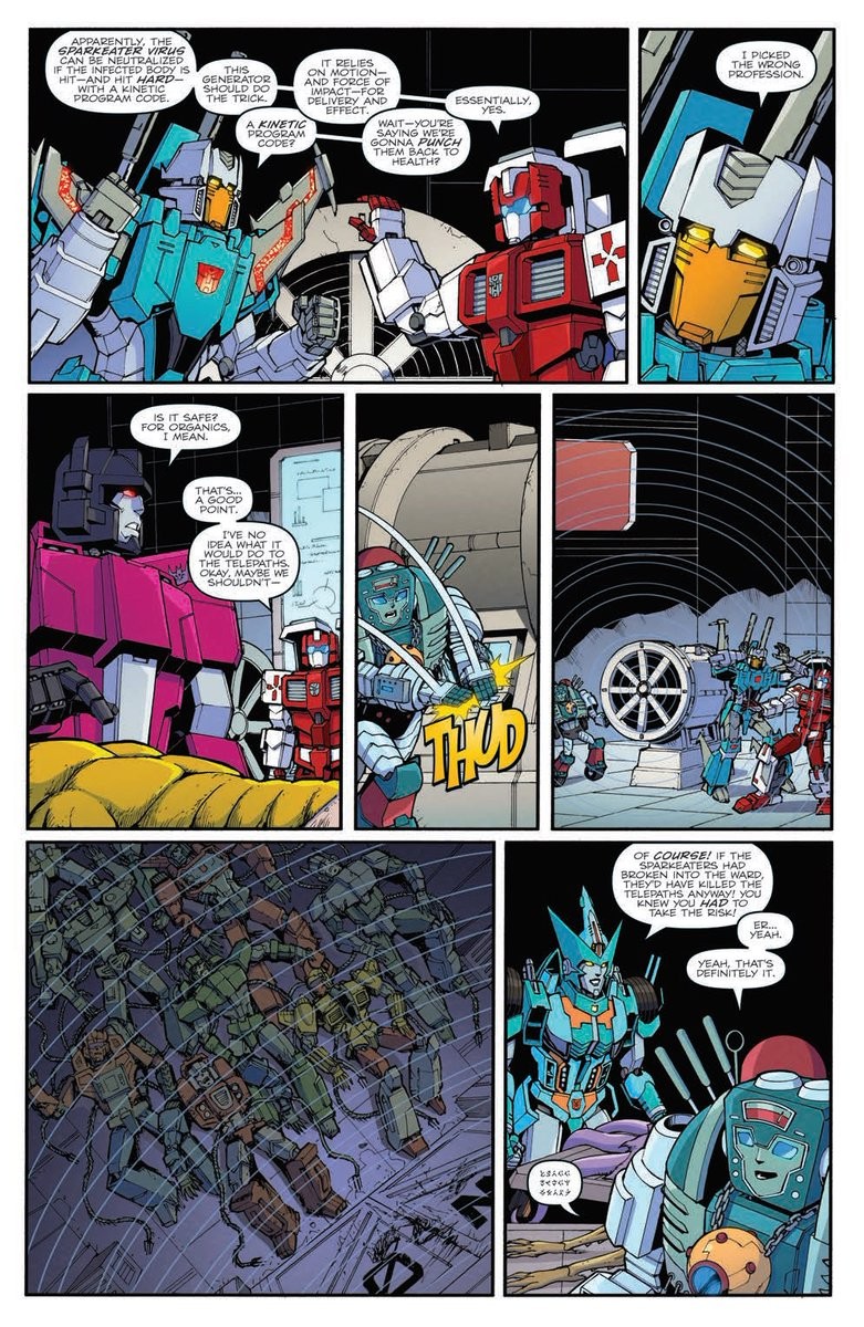 Transformers News: Preview for IDW Transformers: Lost Light #20
