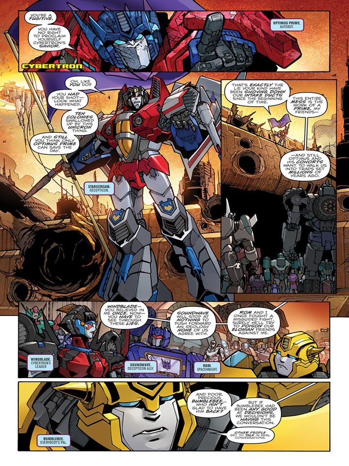 Transformers News: iTunes Preview for IDW Transformers: Unicron