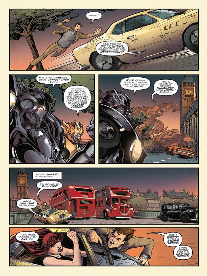 Transformers News: iTunes Preview for IDW Bumblebee: From Cybertron with Love #2