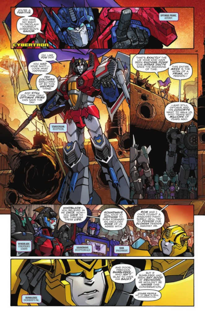 Transformers News: Ful Preview for IDW Transformers: Unicron #2