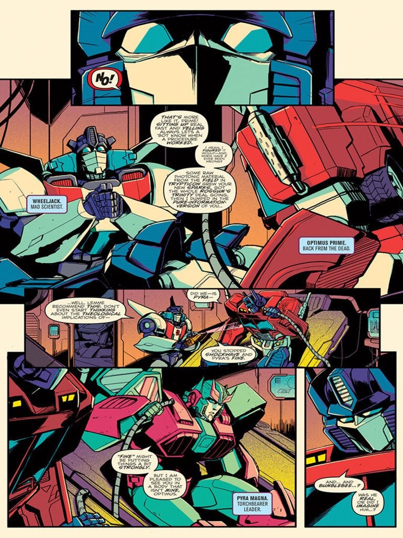 Transformers News: iTunes Preview for IDW Transformers Optimus Prime #22