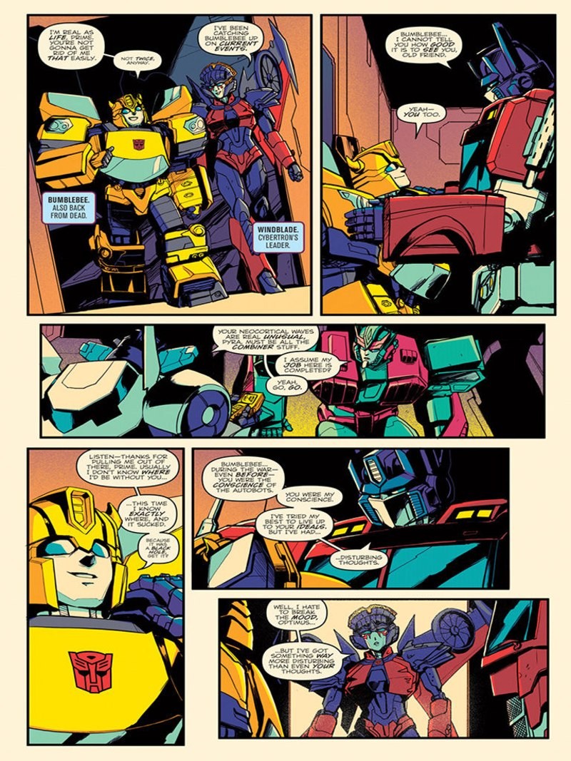 Transformers News: iTunes Preview for IDW Transformers Optimus Prime #22