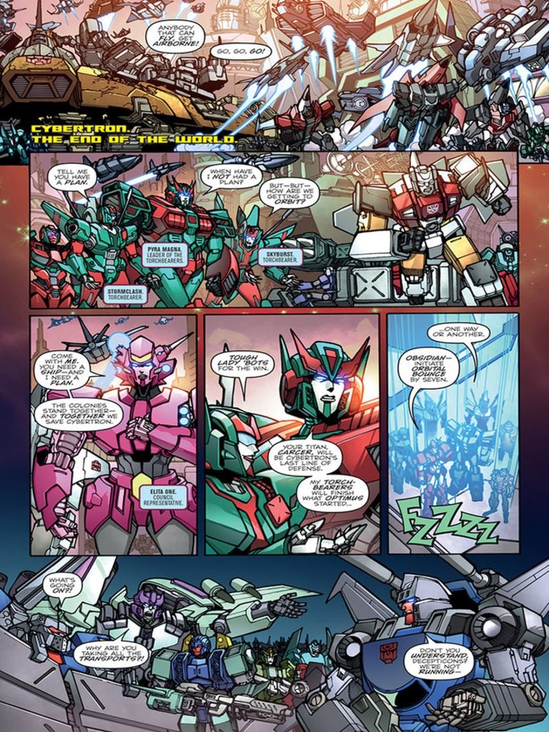 Transformers News: iTunes Preview for IDW Transformers: Unicron #3