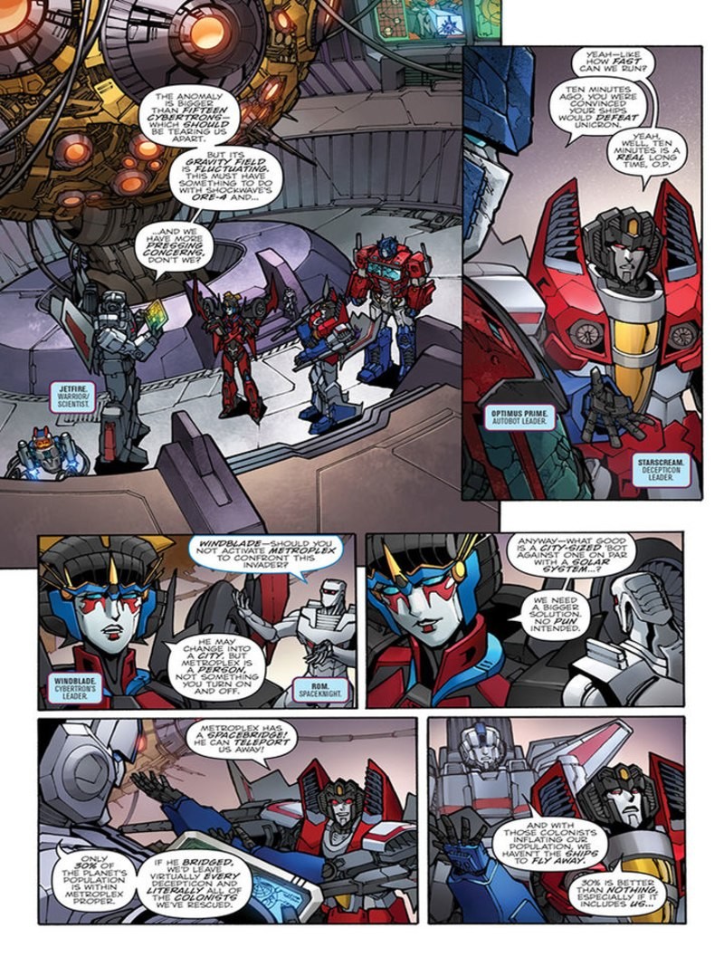 Transformers News: iTunes Preview for IDW Transformers: Unicron #3