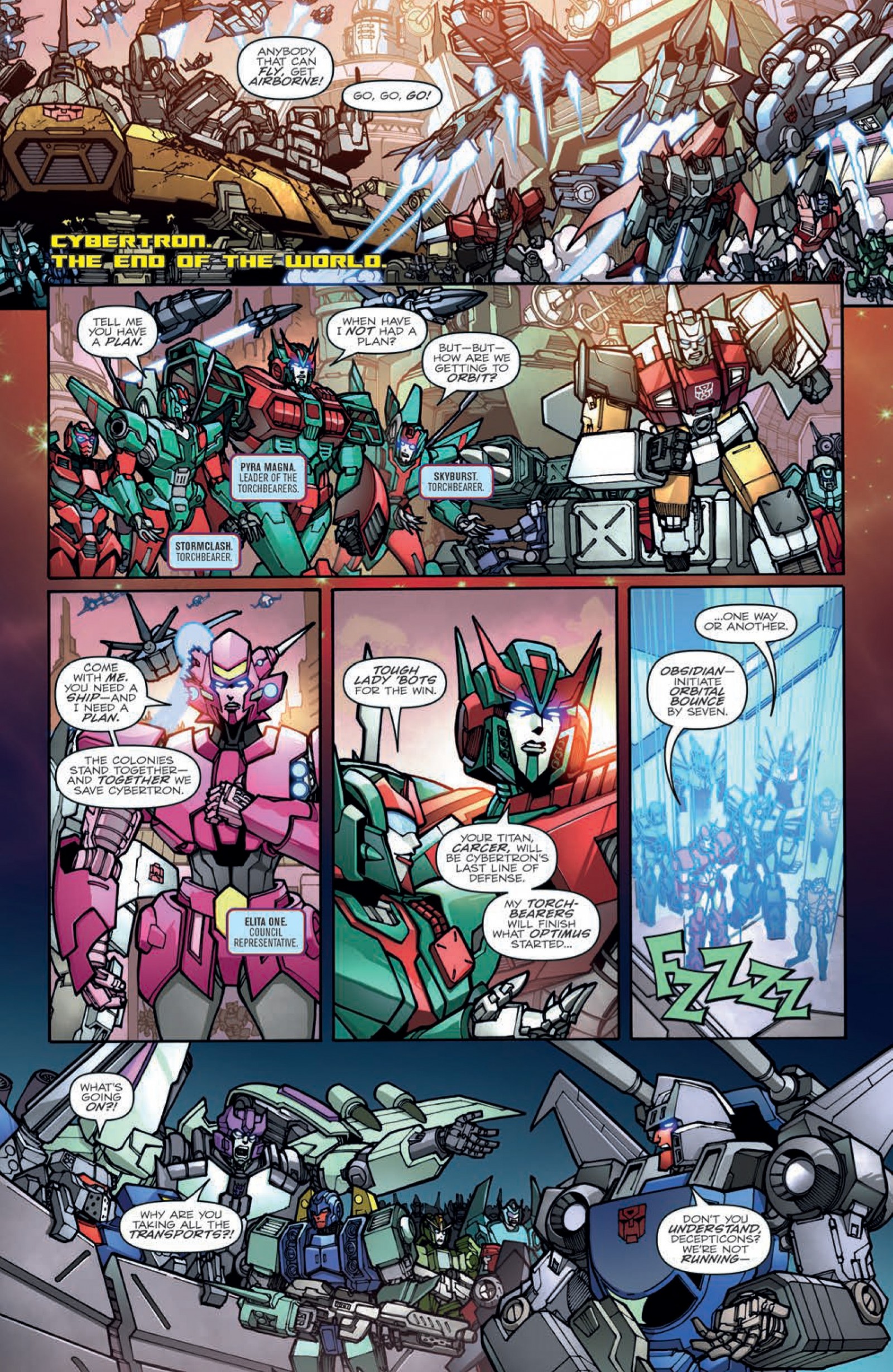 Transformers News: Full Preview for IDW Transformers: Unicron #3