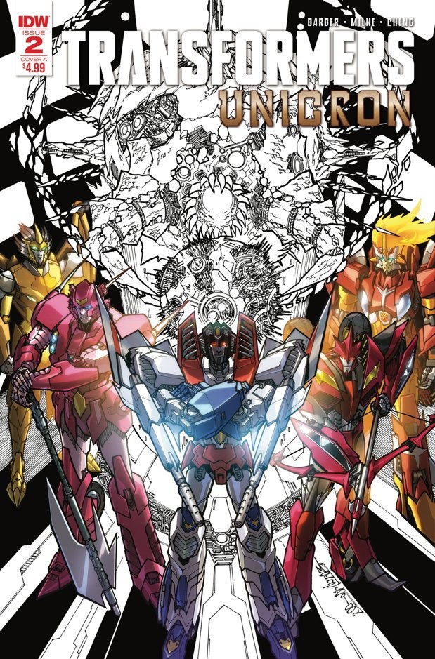 Transformers News: IDW Transformers: Unicron #1 & #2 Second Printing and Cover Variants