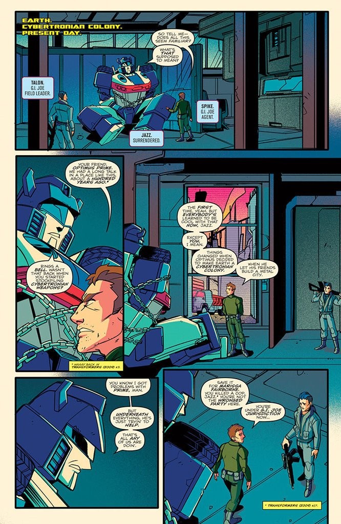 Transformers News: iTunes Preview of IDW Transformers Optimus Prime #23