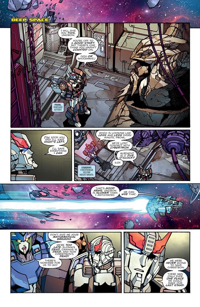 Transformers News: iTunes Preview for IDW Transformers: Unicron #4