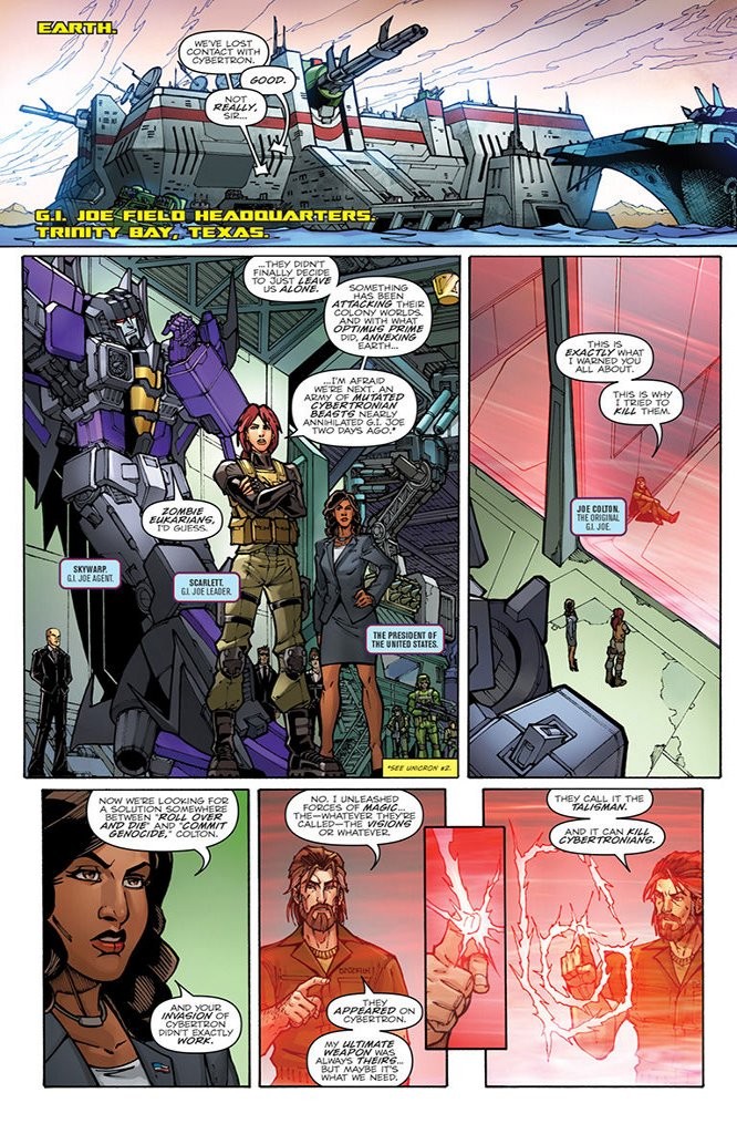 Transformers News: iTunes Preview for IDW Transformers: Unicron #4