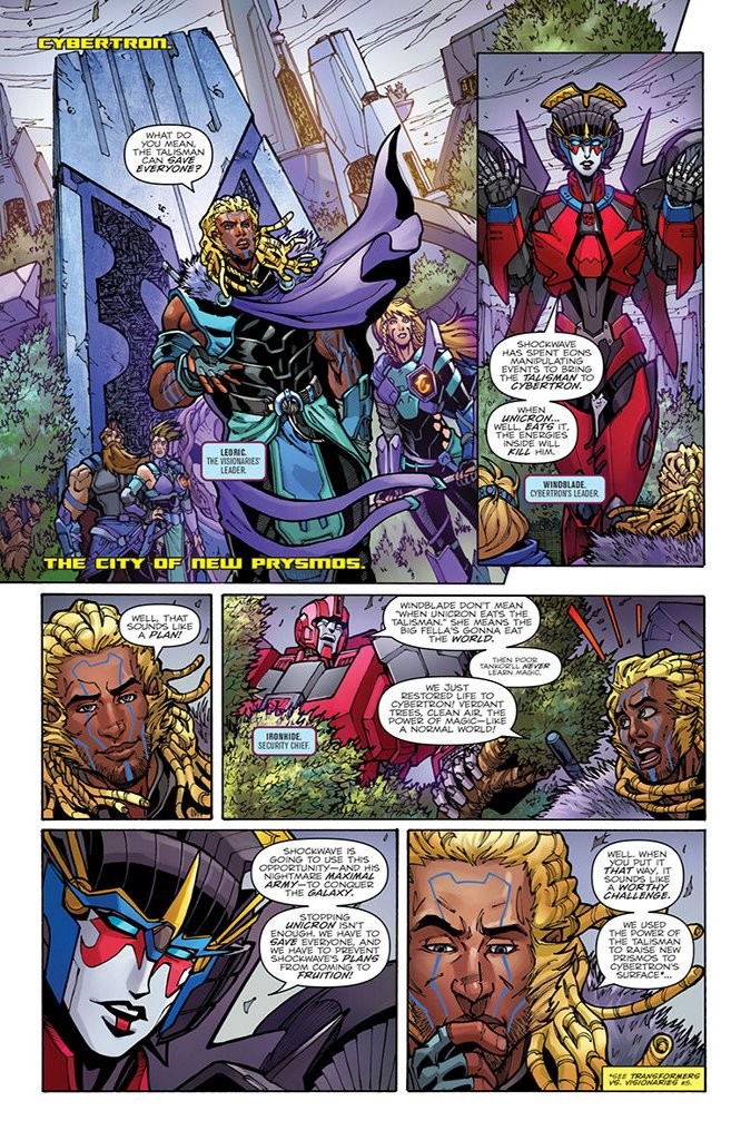 Transformers News: iTunes Preview for IDW Transformers: Unicron #4
