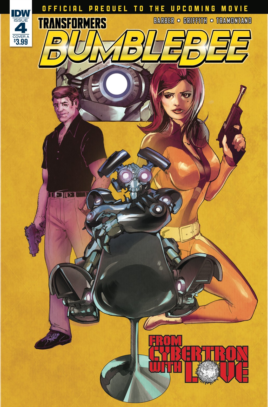 Transformers News: Variant Covers for IDW Bumblebee: Movie Prequel #4 by Andrew Griffith Transformers News: Variant Covers for IDW Bumblebee: Movie Prequel #4 by Andrew Griffith