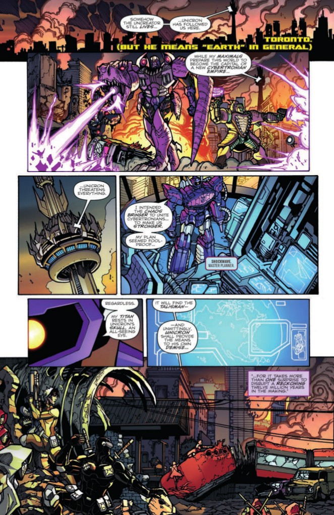 Transformers News: Full Preview for IDW Transformers: Unicron #5