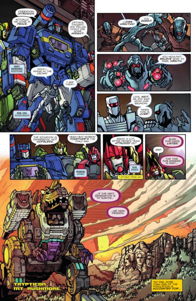 Transformers News: Full Preview for IDW Transformers: Unicron #5