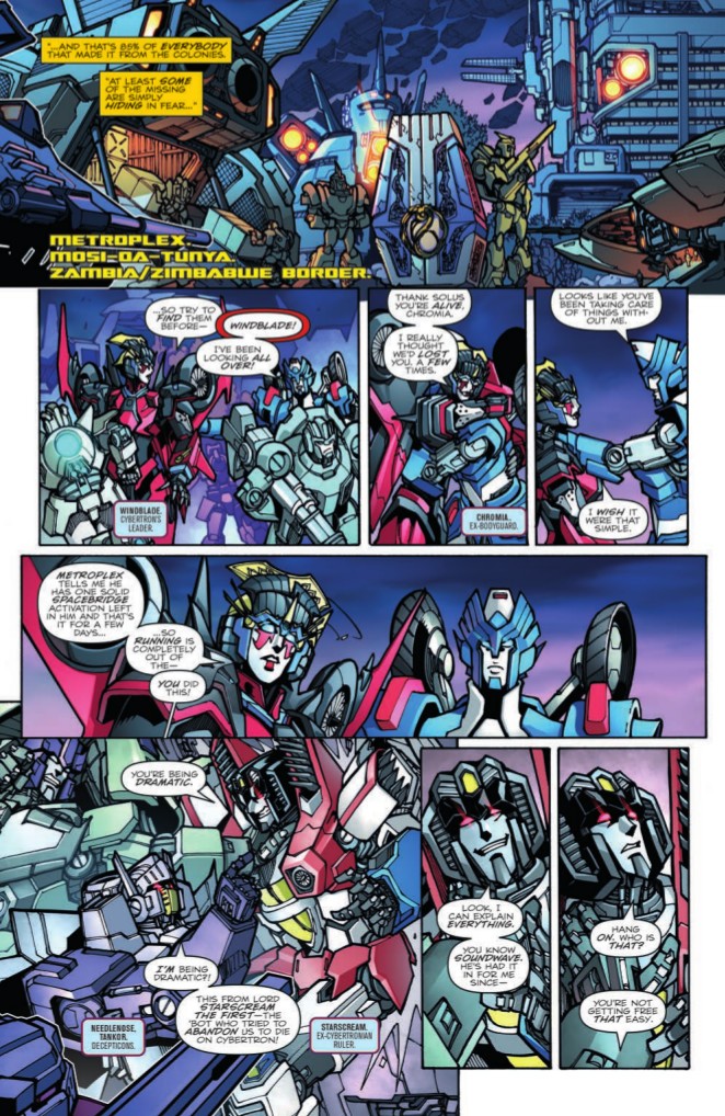 Transformers News: Full Preview for IDW Transformers: Unicron #5