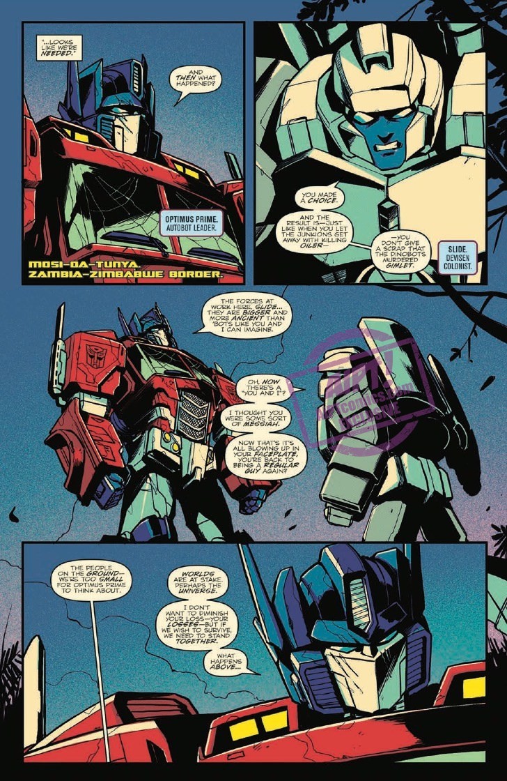 Transformers News: Full Preview for IDW Transformers Optimus Prime #24
