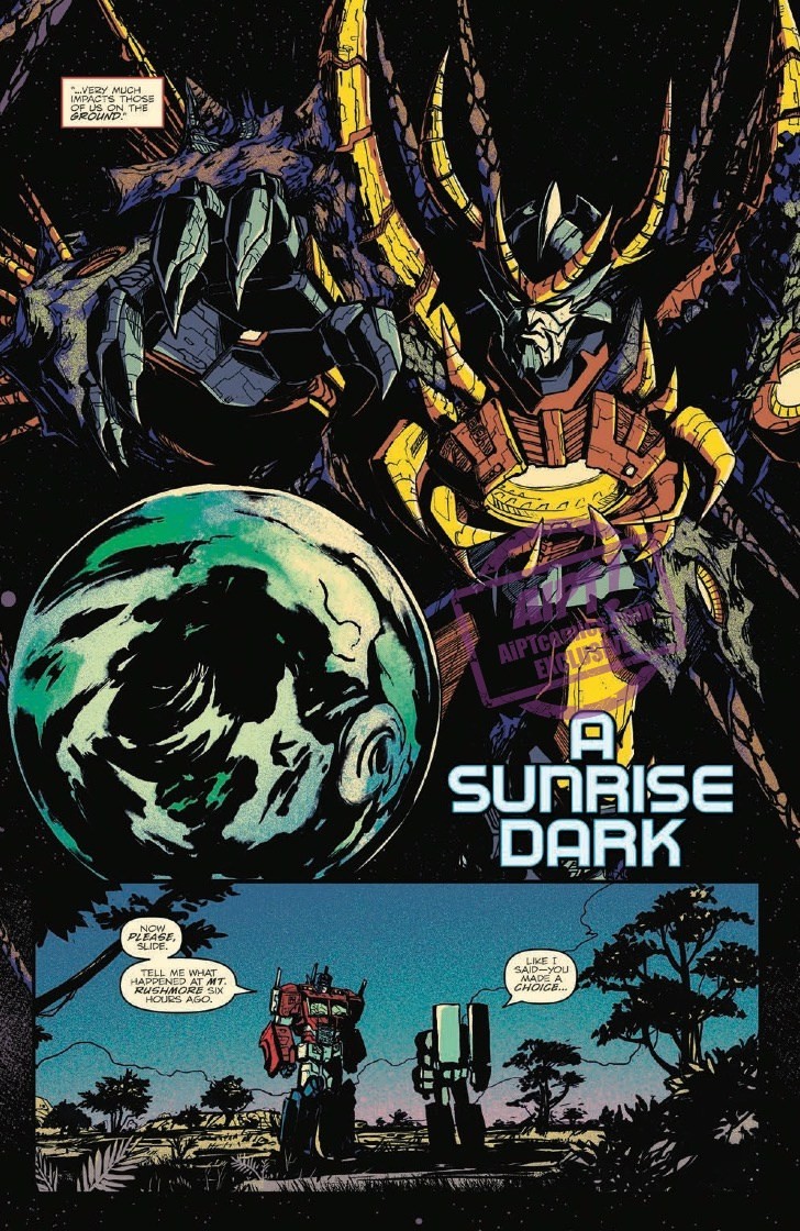 Transformers News: Full Preview for IDW Transformers Optimus Prime #24
