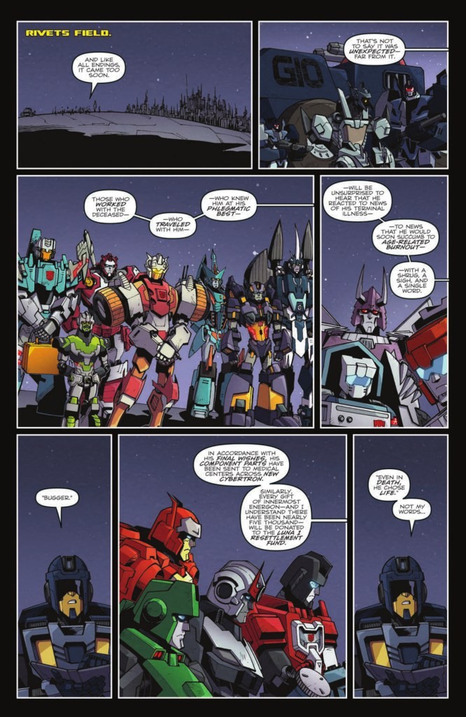 Transformers News: 5 Page Preview for Transformers: Lost Light 25