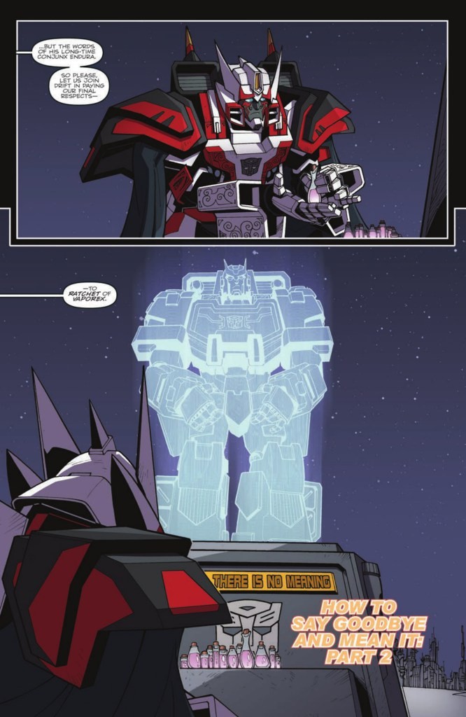 Transformers News: 5 Page Preview for Transformers: Lost Light 25