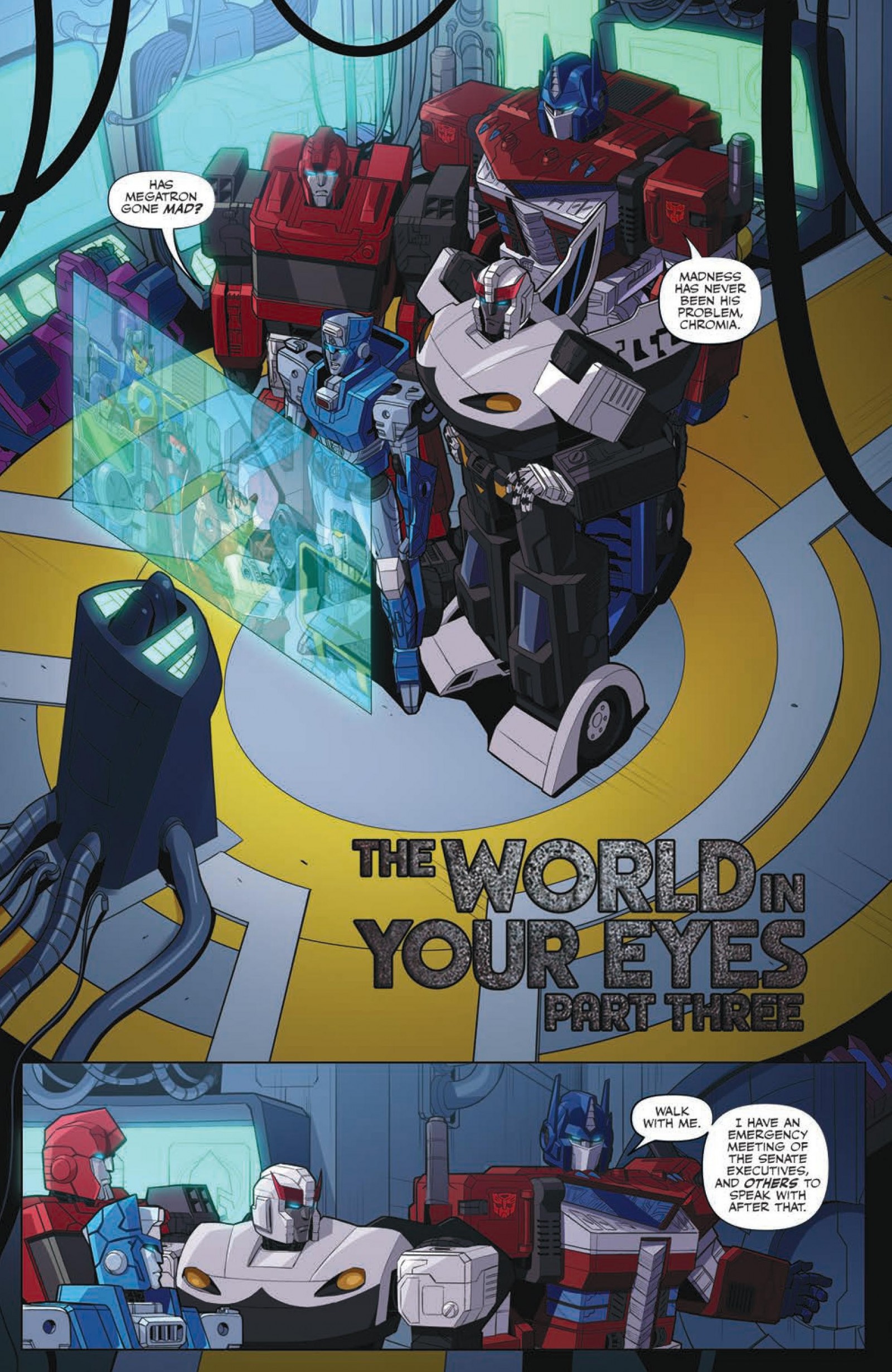 Transformers News: 5 Page Preview from IDW Transformers #3 featuring Froid