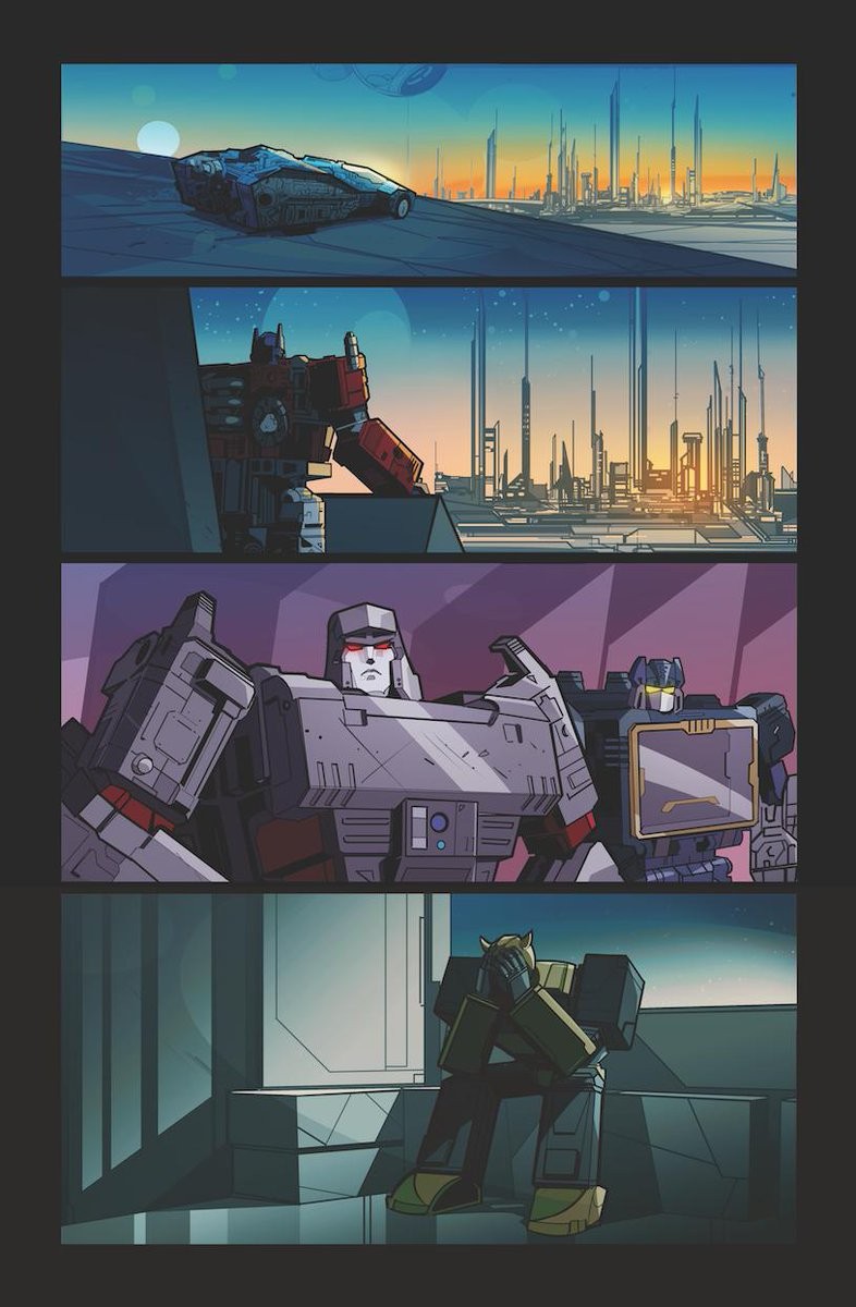 Transformers News: Transformers Issue #4 One-Page Textless Preview Transformers News: Transformers Issue #4 One-Page Textless Preview